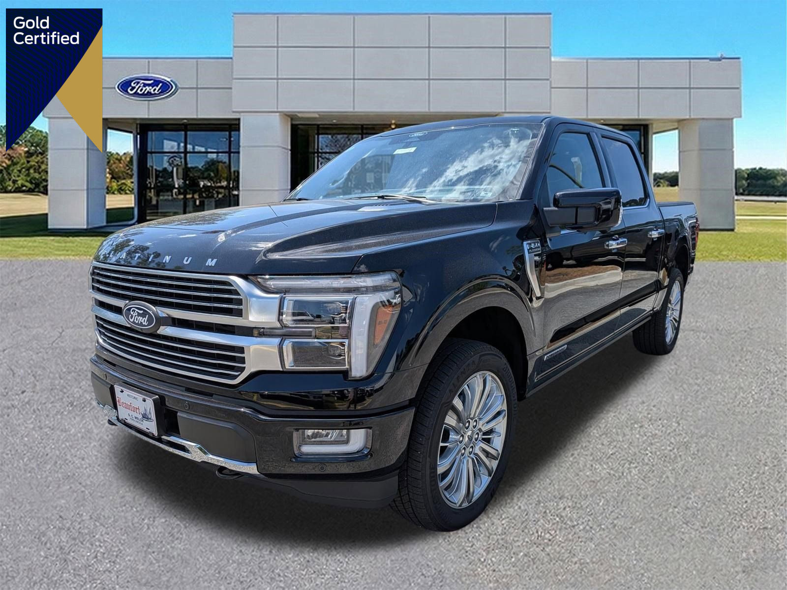Certified 2025 Ford F150 Platinum w/ Equipment Group 703A Plus AWD/4WD image 1