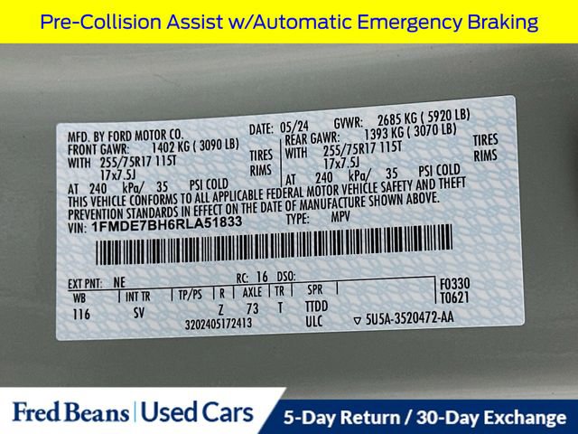 Certified 2024 Ford Bronco Big Bend AWD/4WD image 36