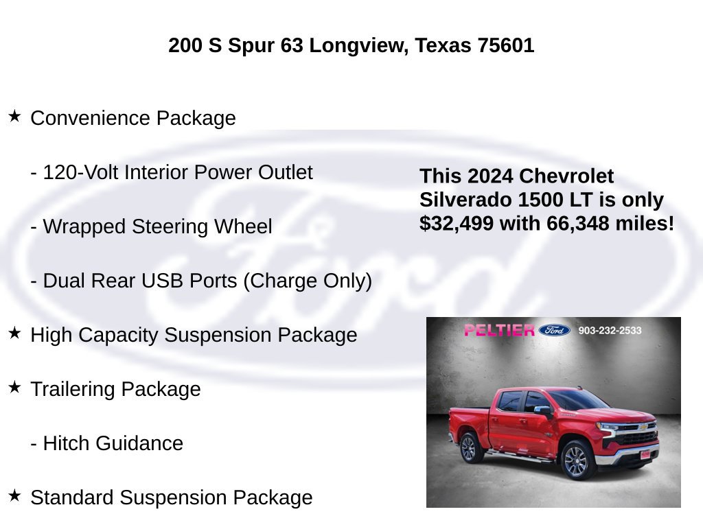 Used 2024 Chevrolet Silverado 1500 LT RWD image 30