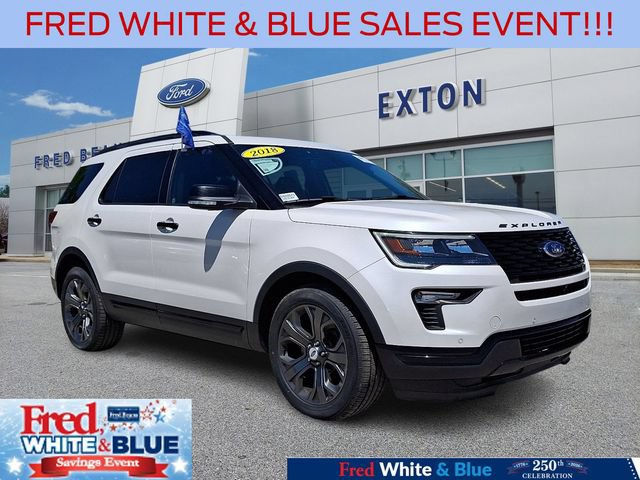 Certified 2018 Ford Explorer Sport w/ Equipment Group 401A