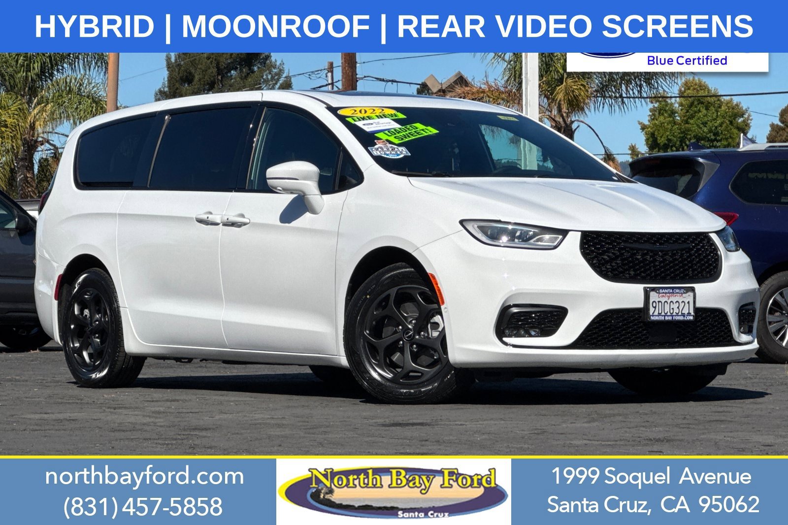 Used 2022 Chrysler Pacifica Limited w/ Uconnect Theater Family Group