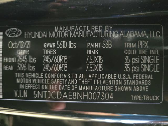 Used 2022 Hyundai Santa Cruz SEL w/ Activity Package AWD/4WD image 21