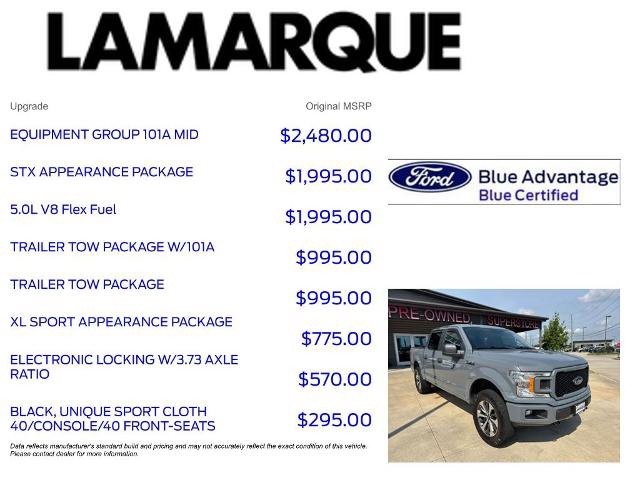 Certified 2020 Ford F150 XL w/ Equipment Group 101A Mid AWD/4WD image 10