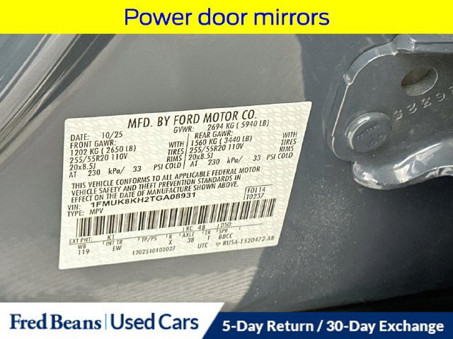 Certified 2026 Ford Explorer ST-Line AWD/4WD image 38