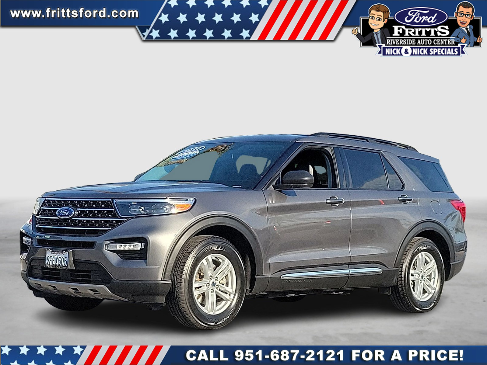 Certified 2023 Ford Explorer XLT w/ Equipment Group 202A