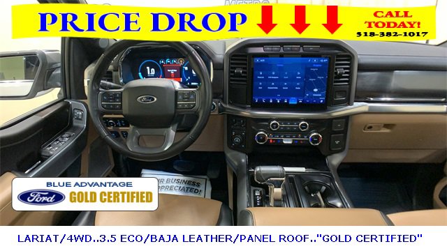 Certified 2023 Ford F150 Lariat w/ Equipment Group 502A High image 28