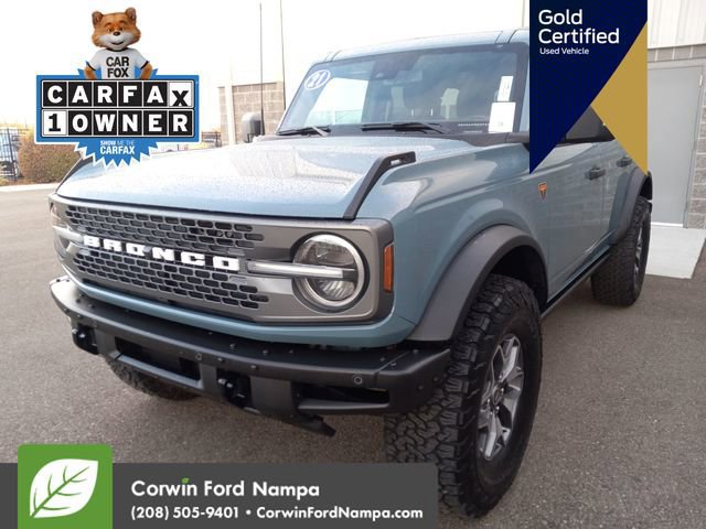 Certified 2021 Ford Bronco Badlands