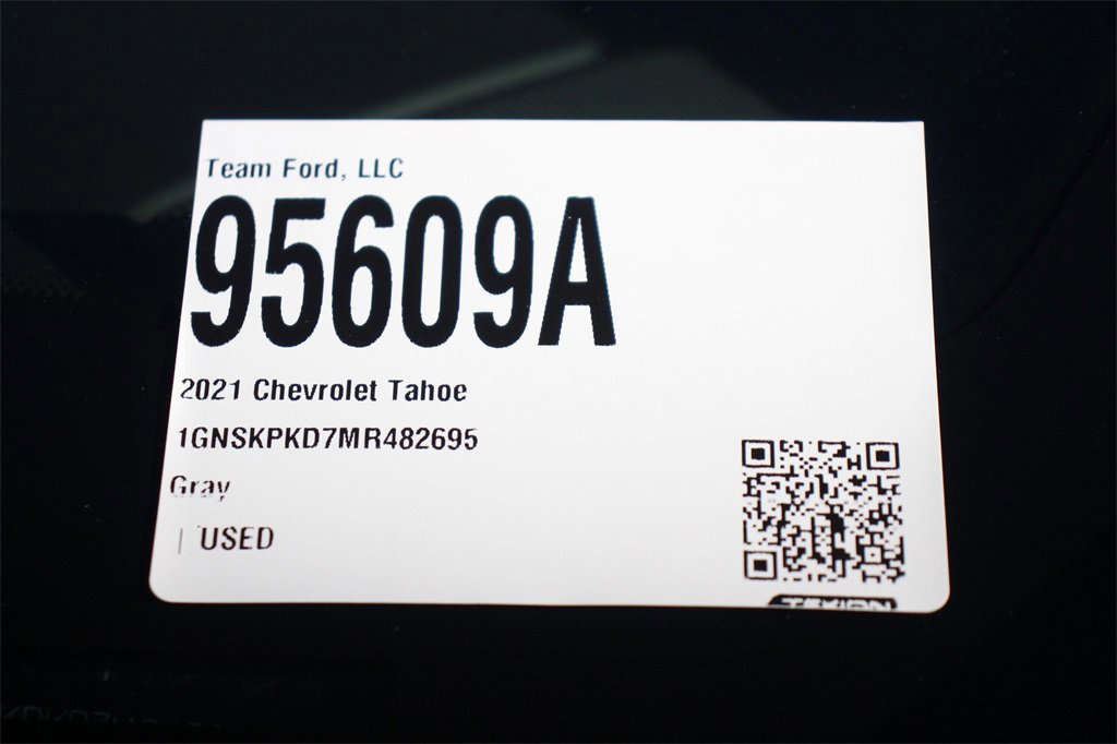 Used 2021 Chevrolet Tahoe Z71 w/ Rear Media and Nav Package image 33