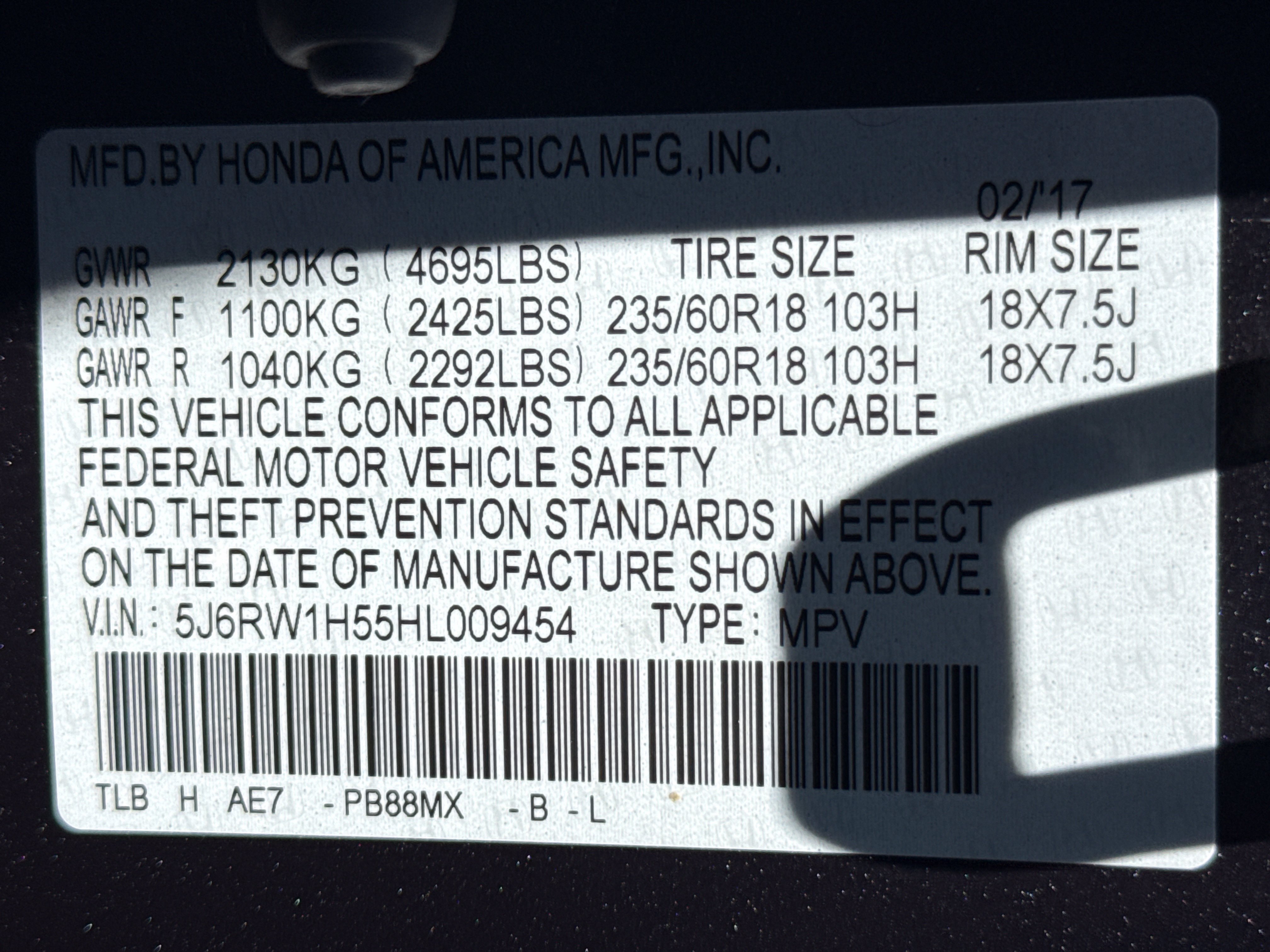 Used 2017 Honda CR-V EX image 30