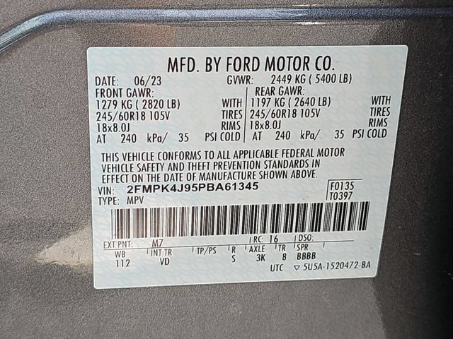 Certified 2023 Ford Edge SEL AWD/4WD image 37
