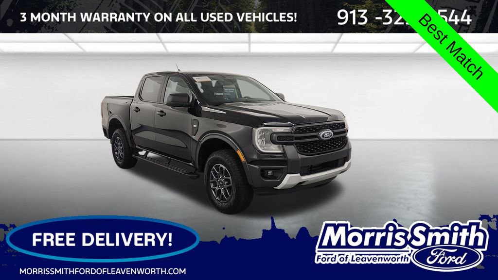 Certified 2024 Ford Ranger XLT w/ Equipment Group 301A High AWD/4WD image 1