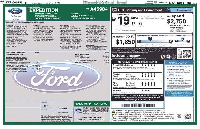 Certified 2022 Ford Expedition Platinum image 7