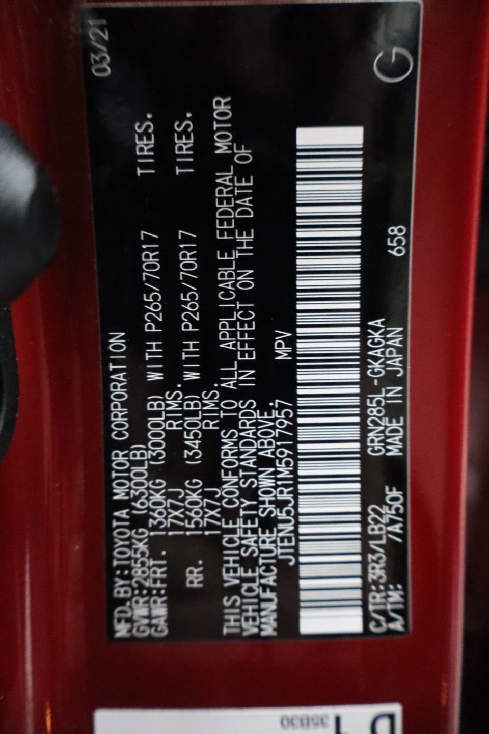 Used 2021 Toyota 4Runner SR5 Premium image 29