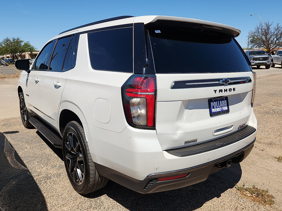 Used 2021 Chevrolet Tahoe RST w/ Rear Media and Nav Package RWD image 2