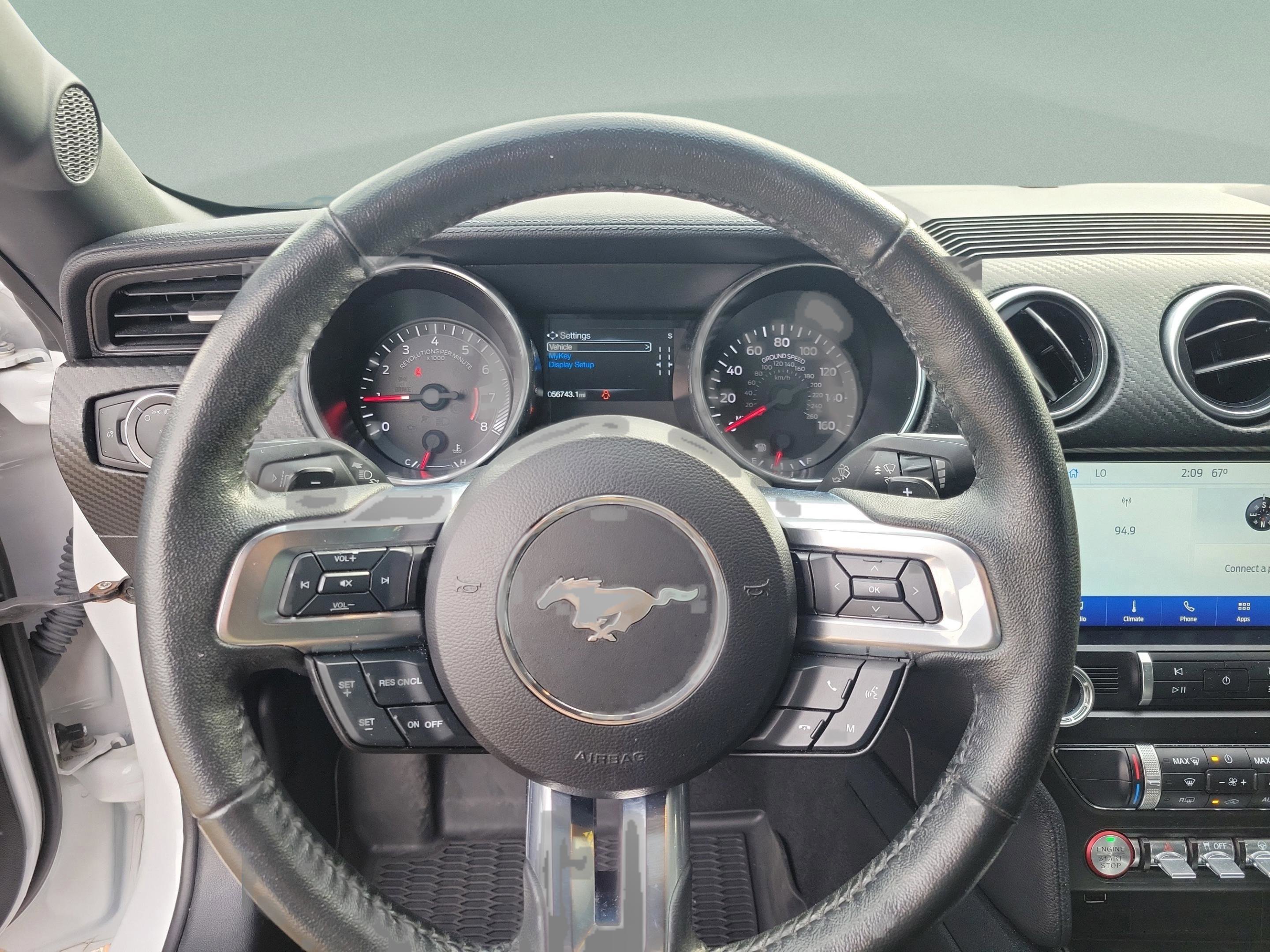 Certified 2021 Ford Mustang EcoBoost w/ Equipment Group 101A image 9