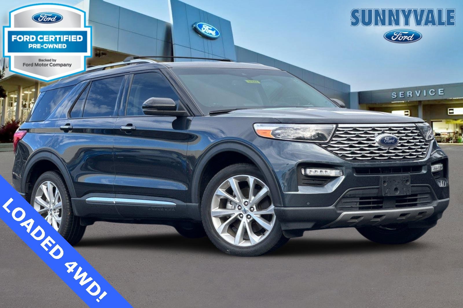 Certified 2022 Ford Explorer Platinum w/ Technology Package