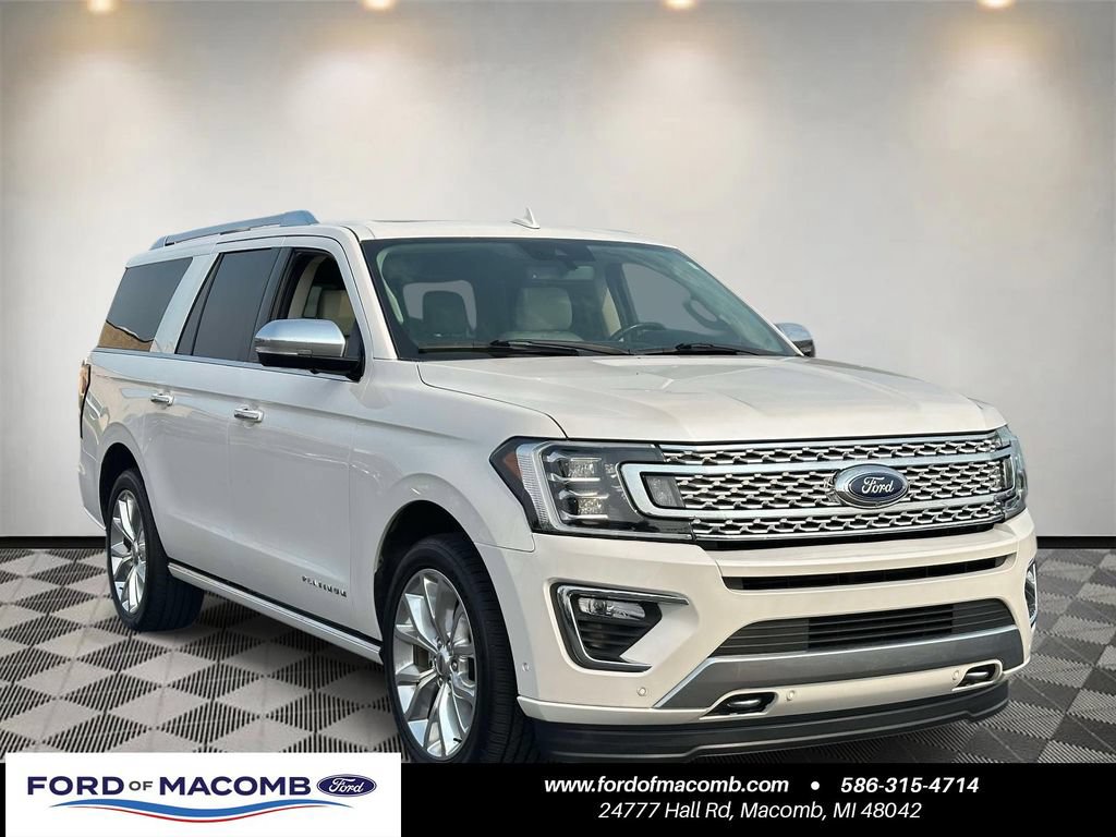 Certified 2019 Ford Expedition Max Platinum AWD/4WD image 1