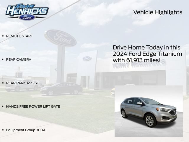 Certified 2024 Ford Edge Titanium AWD/4WD image 4