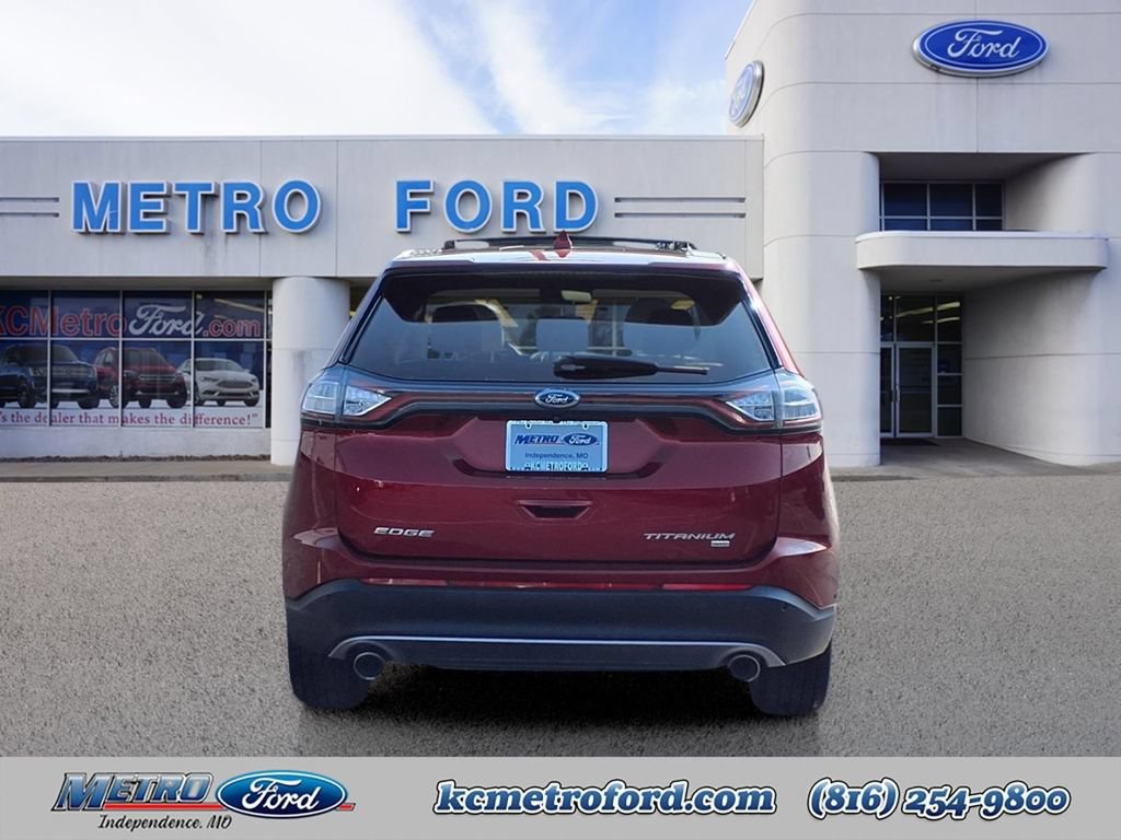Certified 2018 Ford Edge Titanium w/ Equipment Group 302A AWD/4WD image 4