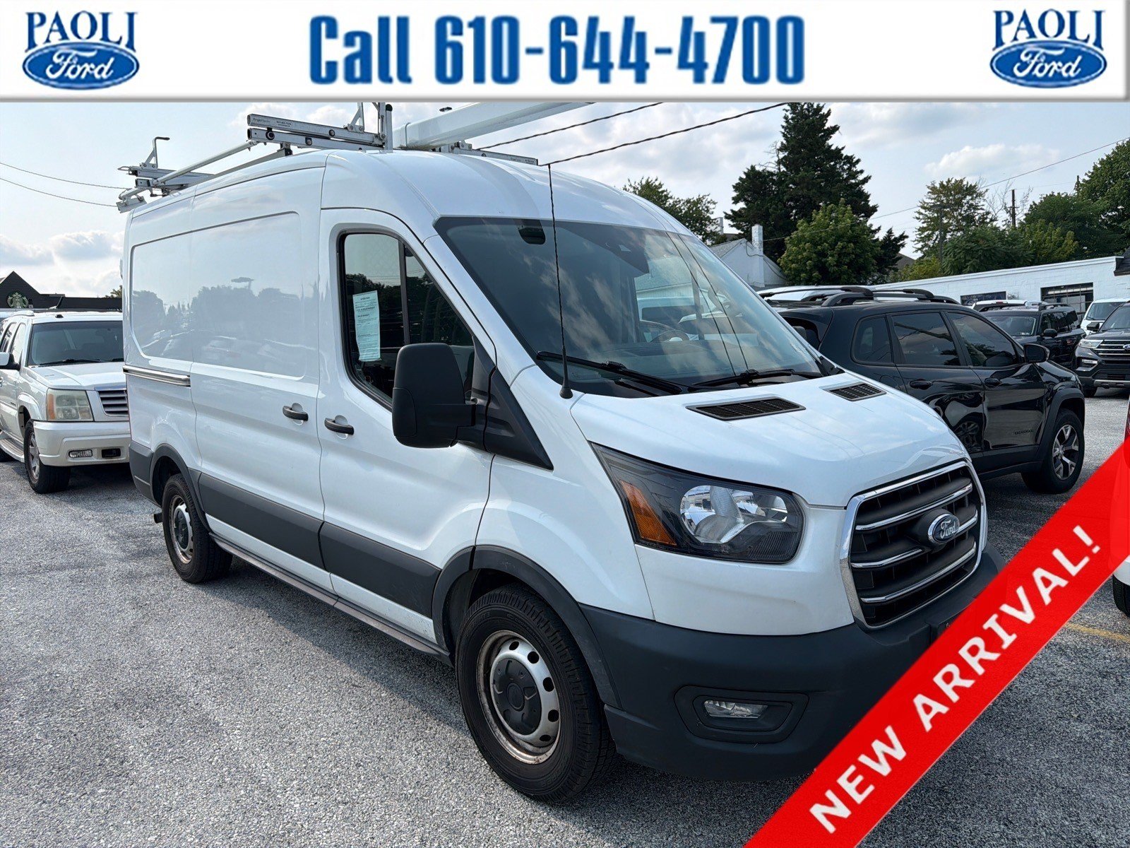 Certified 2020 Ford Transit 150 Medium Roof RWD image 1