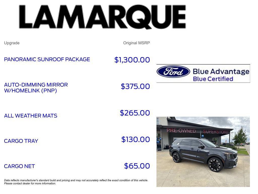 Used 2025 Kia Sorento EX w/ Panoramic Sunroof Package FWD image 10