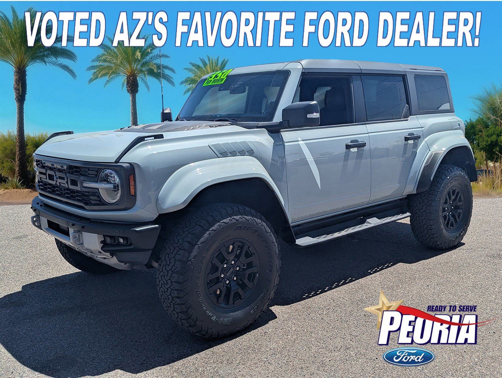 Certified 2024 Ford Bronco Raptor w/ Interior Carbon Fiber Pack 6 AWD/4WD image 1