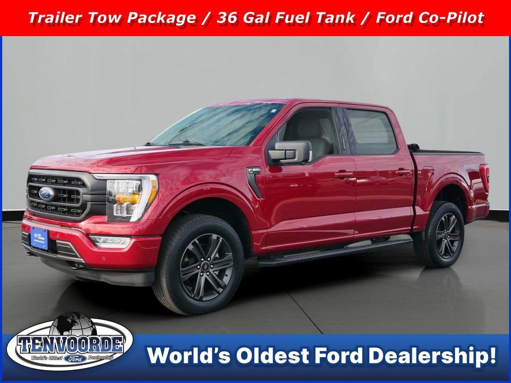 Certified 2022 Ford F150 XLT w/ Equipment Group 302A High image 1