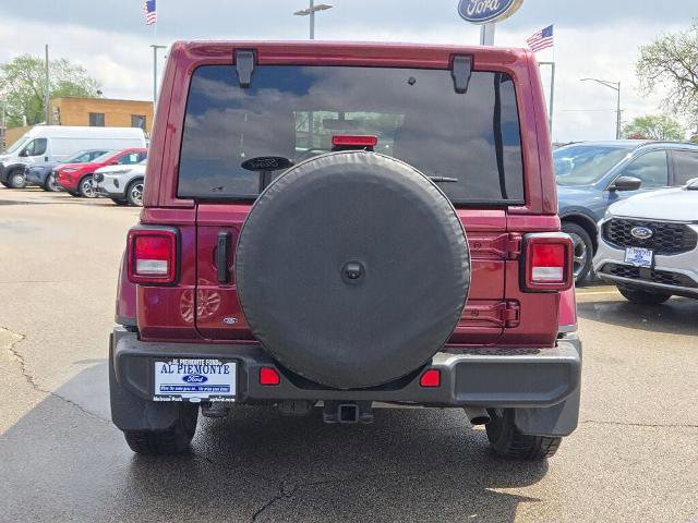 Used 2021 Jeep Wrangler Unlimited Sahara w/ Uconnect 4C Nav & Sound Group image 3