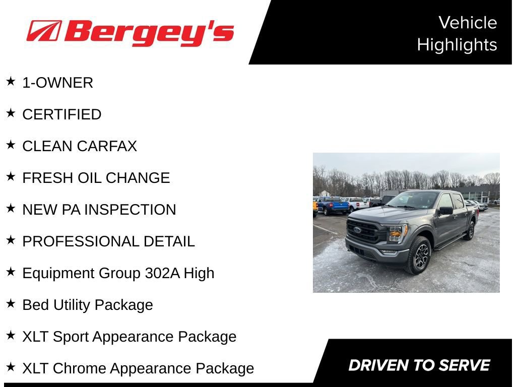 Certified 2023 Ford F150 XLT w/ Equipment Group 302A High image 9