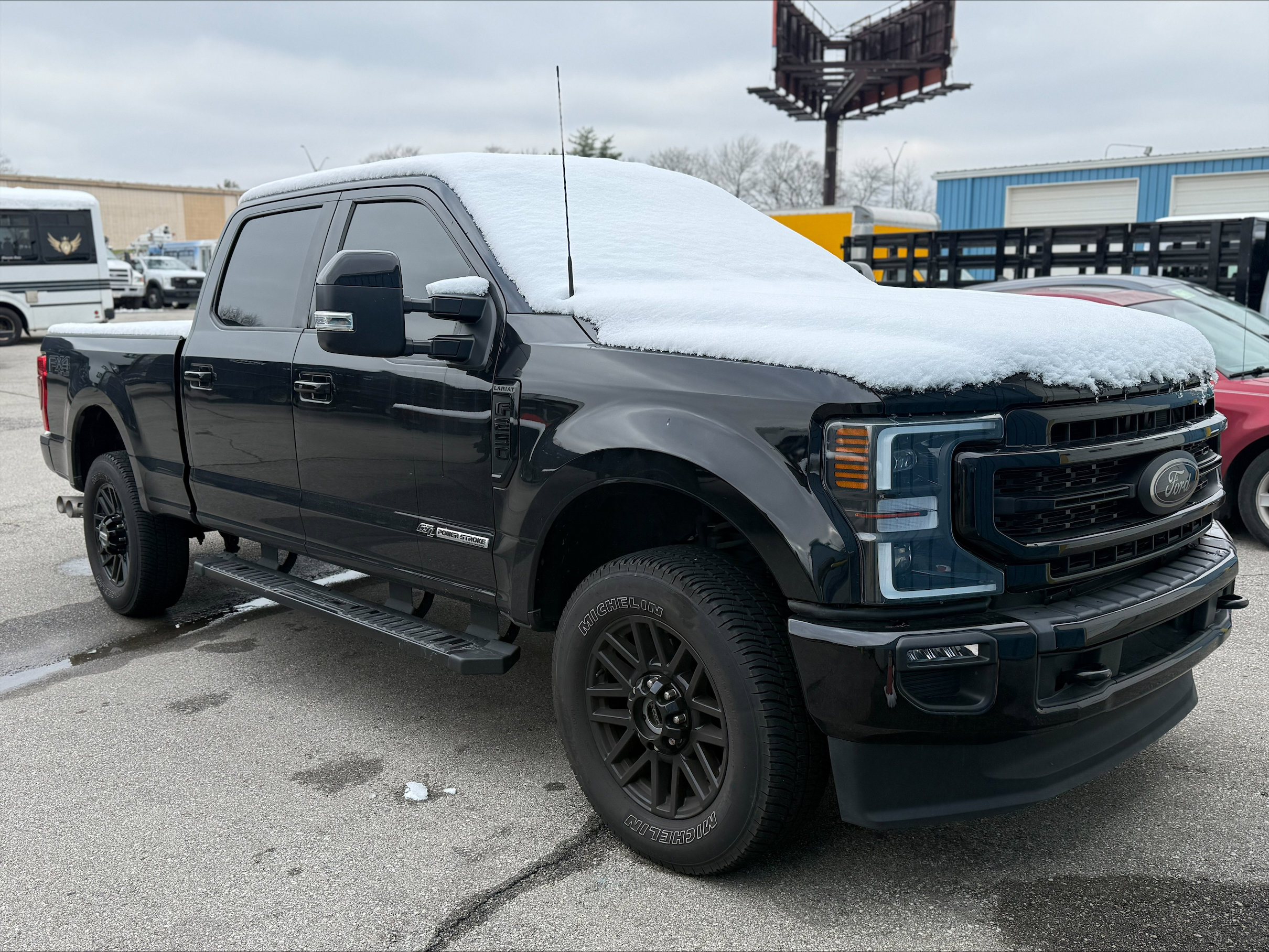 Certified 2022 Ford F250 Lariat w/ Black Appearance Package image 8