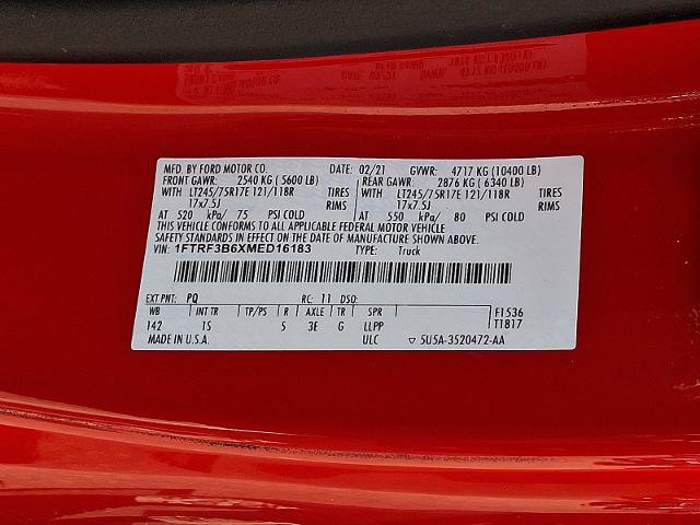 Certified 2021 Ford F350 XL w/ Power Equipment Group AWD/4WD image 25