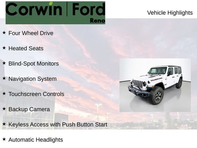 Used 2020 Jeep Wrangler Unlimited Rubicon AWD/4WD image 8