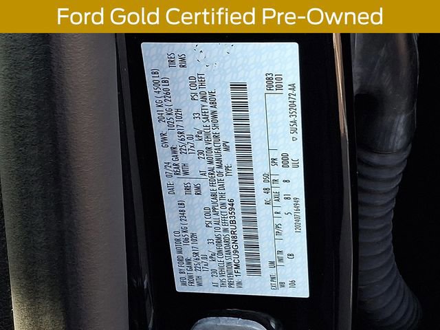Certified 2024 Ford Escape Active w/ Tech Pack #1 image 32