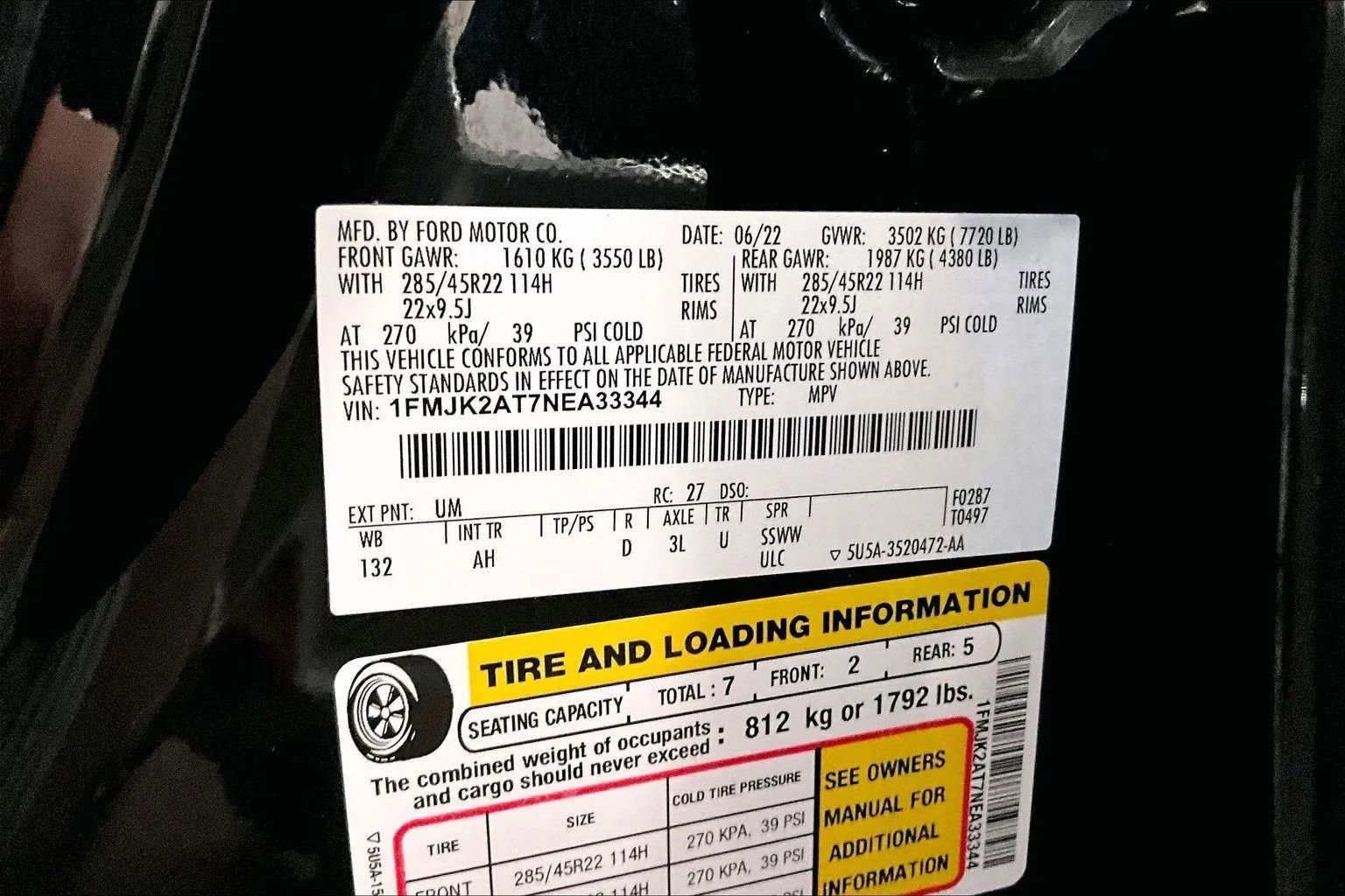 Certified 2022 Ford Expedition Max Limited image 34