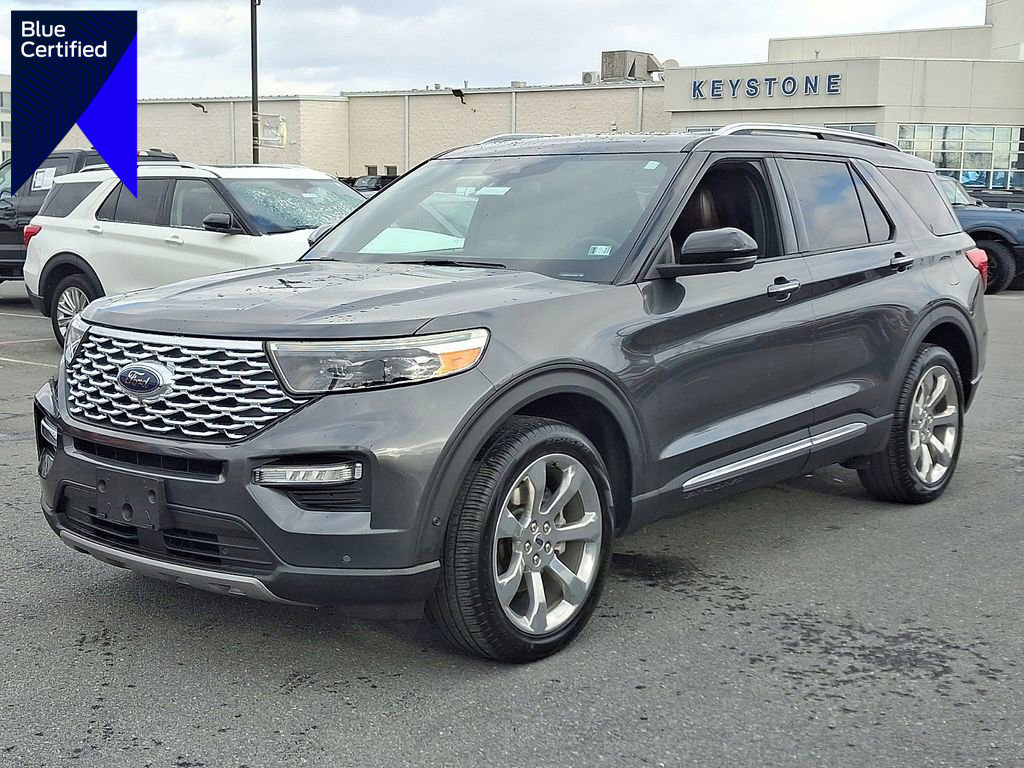 Certified 2020 Ford Explorer Platinum w/ Premium Technology Package image 1