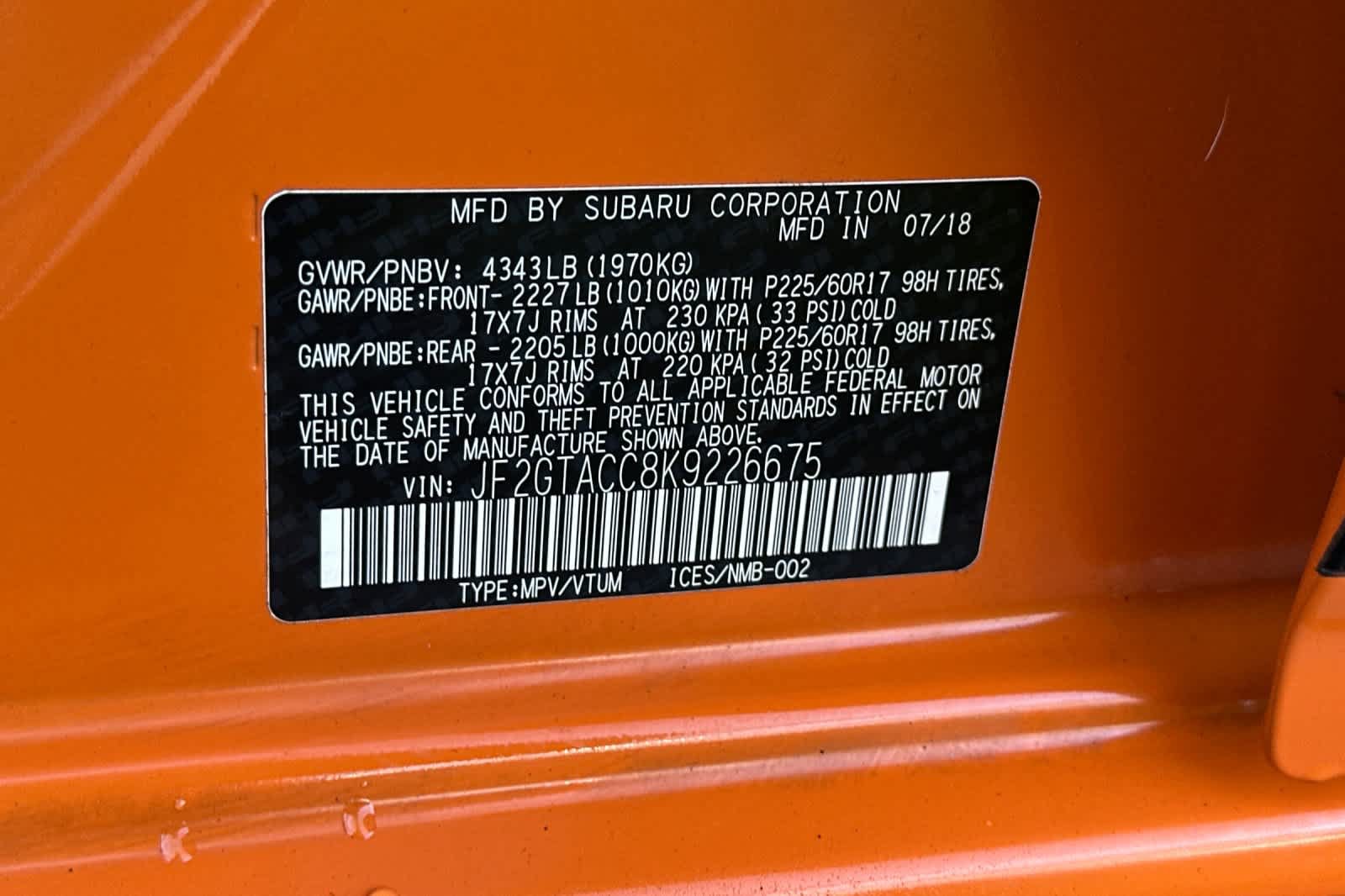 Used 2019 Subaru Crosstrek 2.0i Premium AWD/4WD image 27