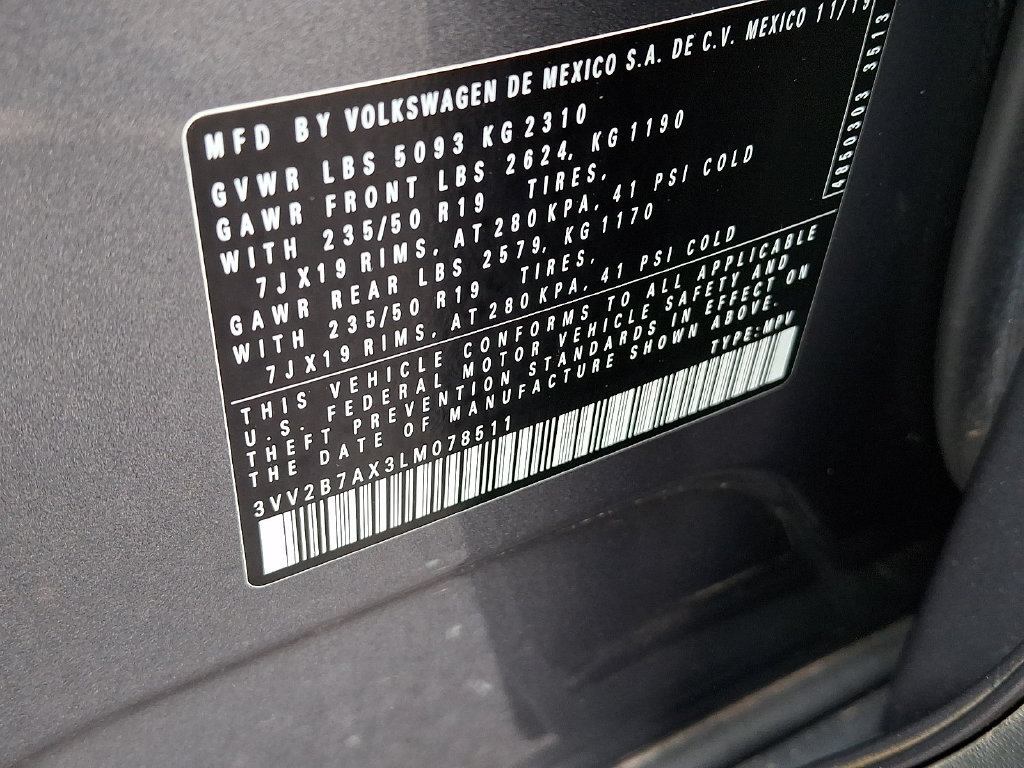 Used 2020 Volkswagen Tiguan SEL AWD/4WD image 27