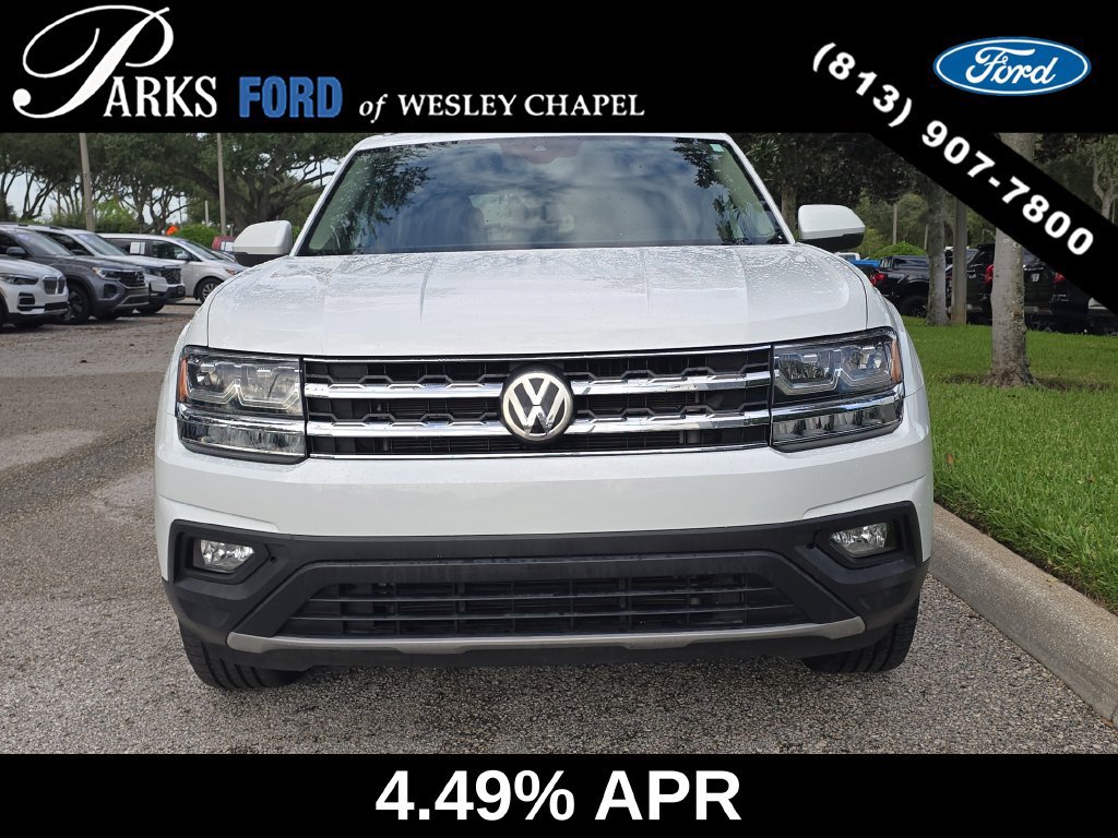 Used 2019 Volkswagen Atlas SE w/ Panoramic Sunroof Package FWD image 3