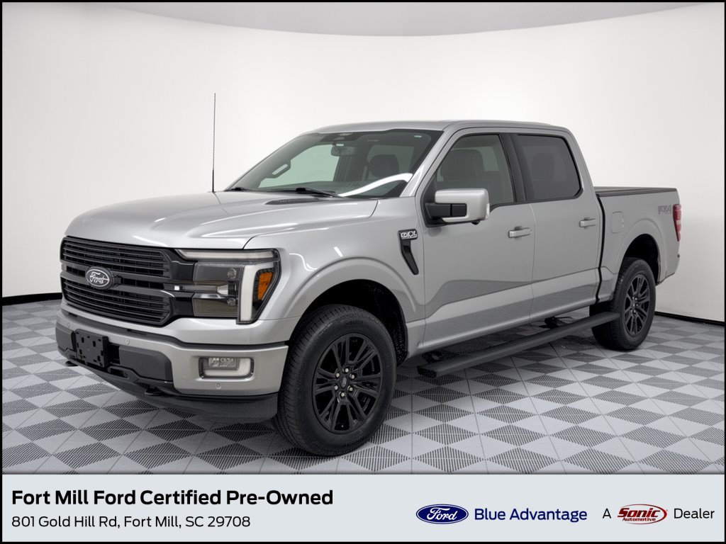 Certified 2025 Ford F150 Platinum w/ Equipment Group 702A High