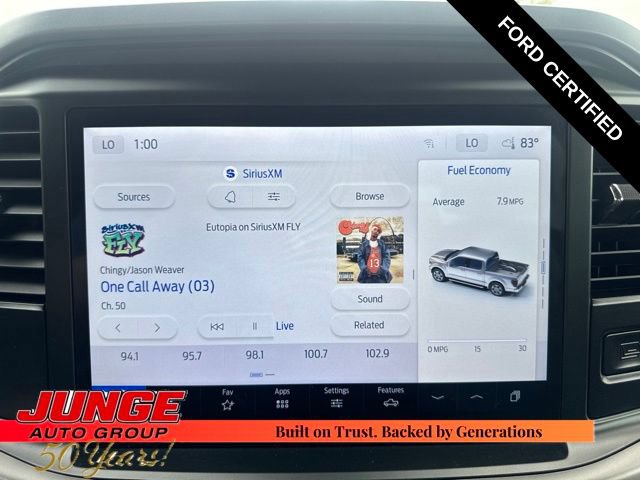 Certified 2025 Ford F150 XLT w/ Equipment Group 301A Standard AWD/4WD image 32