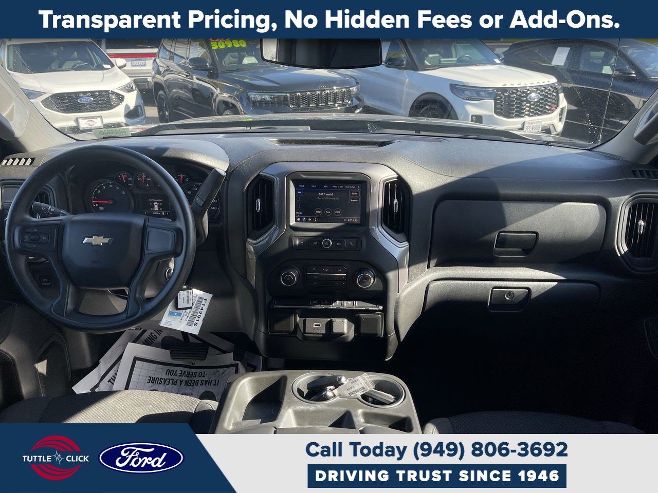 Used 2020 Chevrolet Silverado 1500 Custom w/ Custom Value Package RWD image 12
