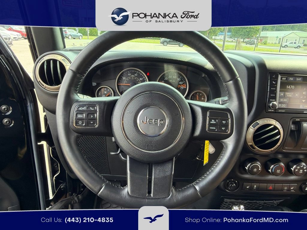 Used 2017 Jeep Wrangler Sahara AWD/4WD image 16