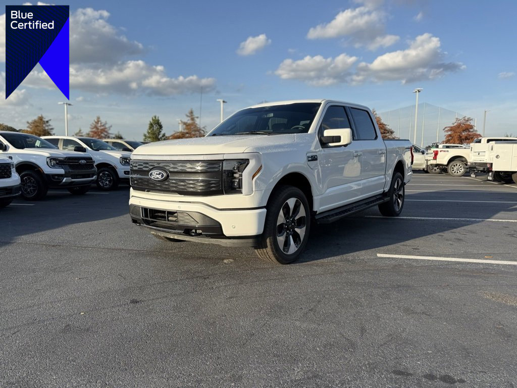 Certified 2024 Ford F150 Lightning Platinum