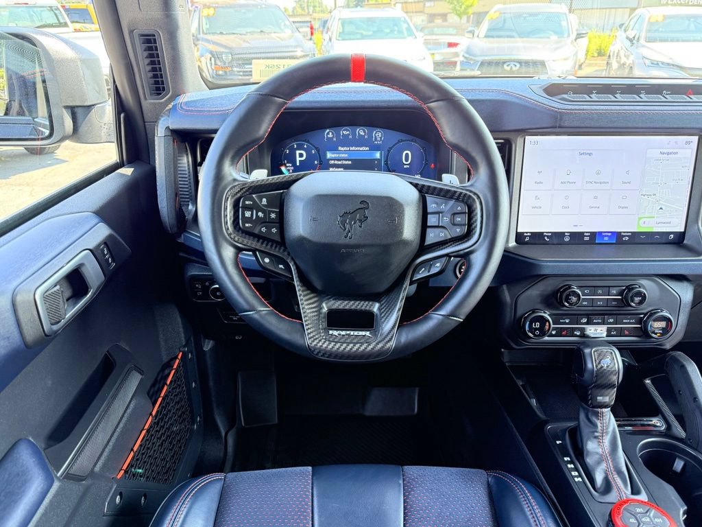 Certified 2025 Ford Bronco Raptor w/ Interior Carbon Fiber Pack AWD/4WD image 10