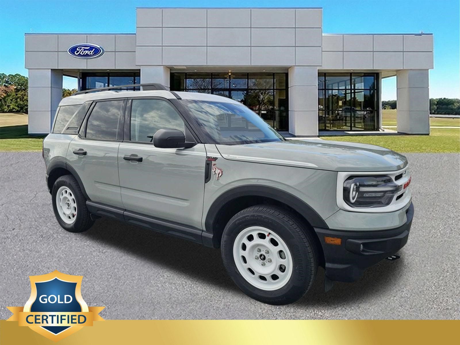 Certified 2024 Ford Bronco Sport Heritage w/ Heritage Convenience Package AWD/4WD 360° Tour