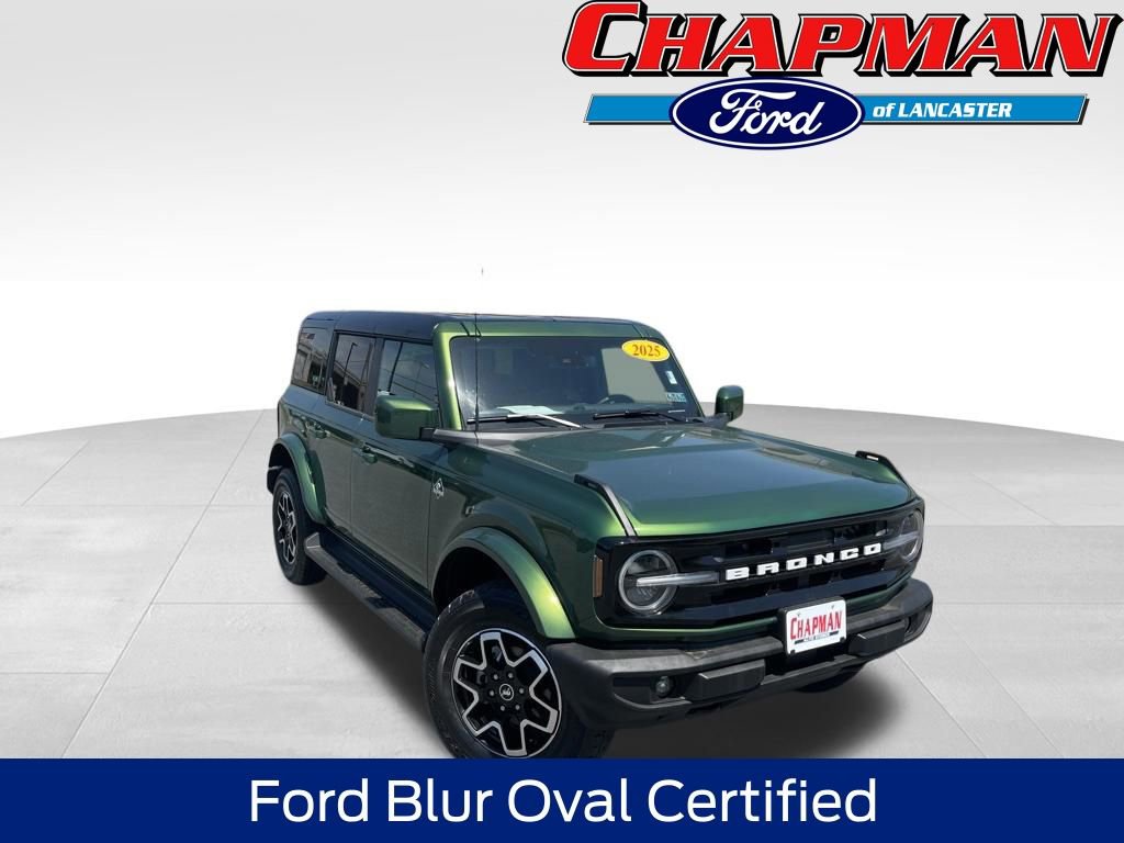 Certified 2025 Ford Bronco Outer Banks