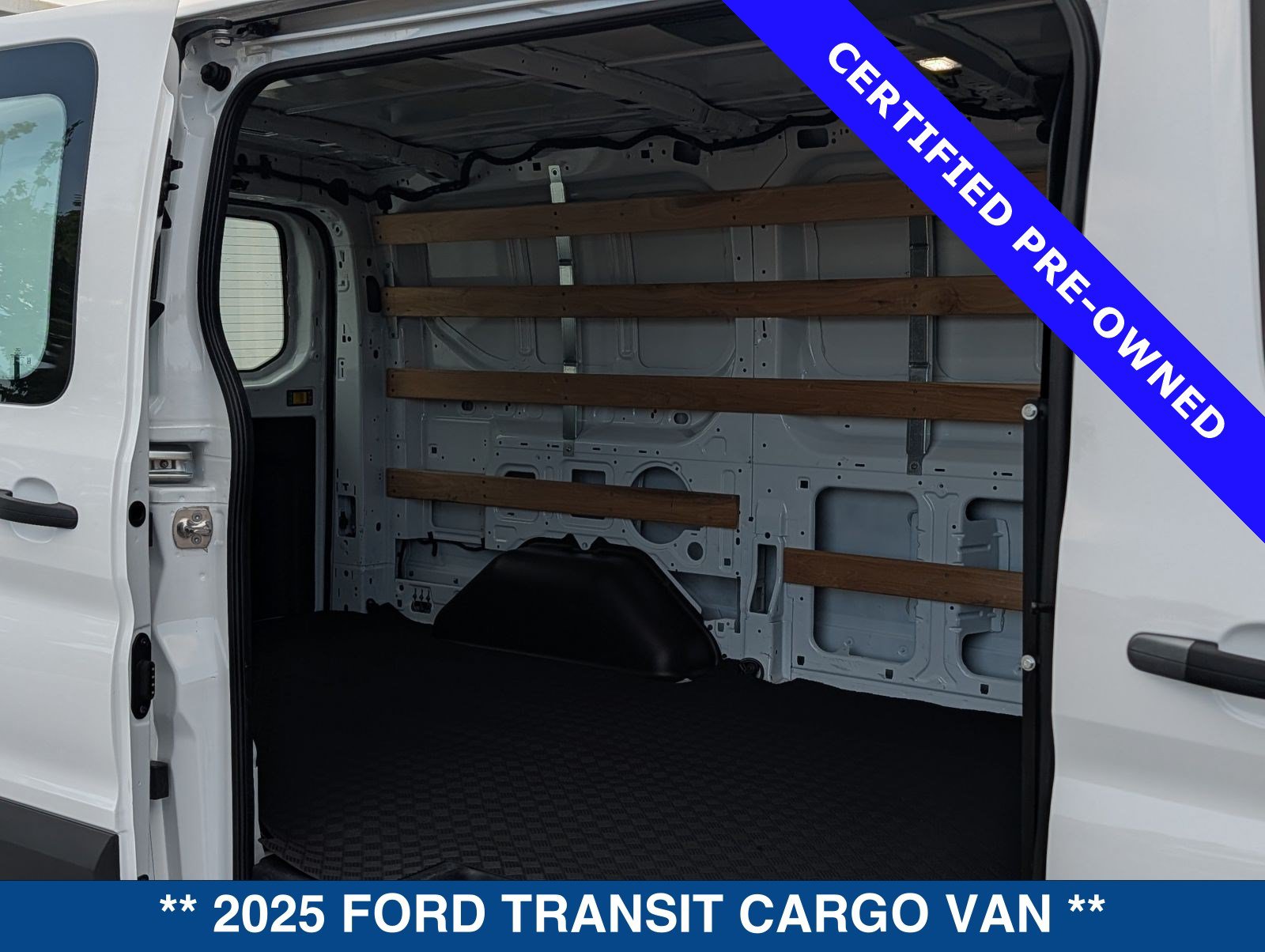 Certified 2025 Ford Transit 250 Low Roof w/ Exterior Upgrade Package RWD image 18