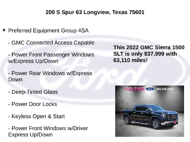 Used 2022 GMC Sierra 1500 SLT AWD/4WD image 5