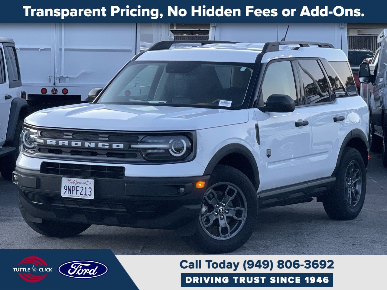 Certified 2024 Ford Bronco Sport Big Bend w/ Convenience Package