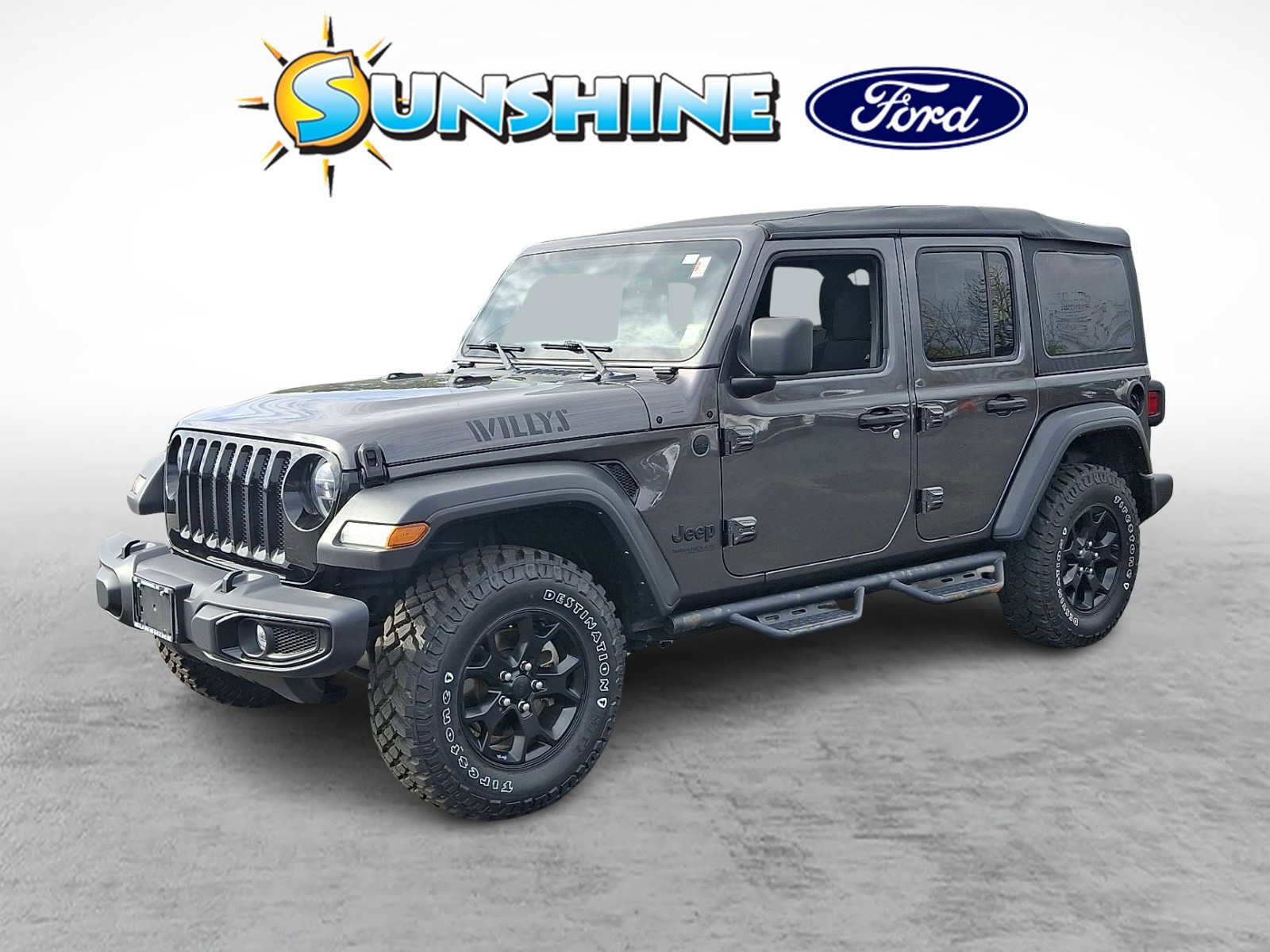 Used 2021 Jeep Wrangler Unlimited Sport image 3